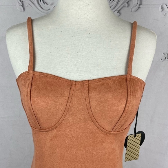 Autum Spice Slim Fit Mini Dress - Picture 3 of 5